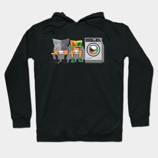 Super Hero Wait For Loundry Hoodie